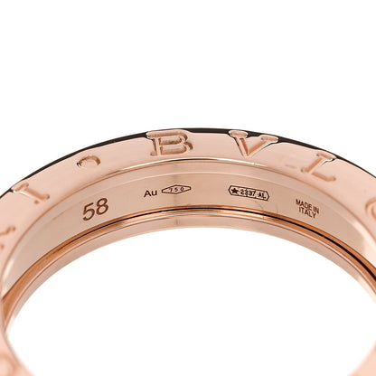 Bulgari 18K Rose Gold B.Zero1 One-Band Ring 58 8.5 58/8.25 4 of 6