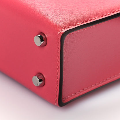 Hermes Tadelakt Mini Verrou Chaine Bag Rose Lipstick 9 of 9