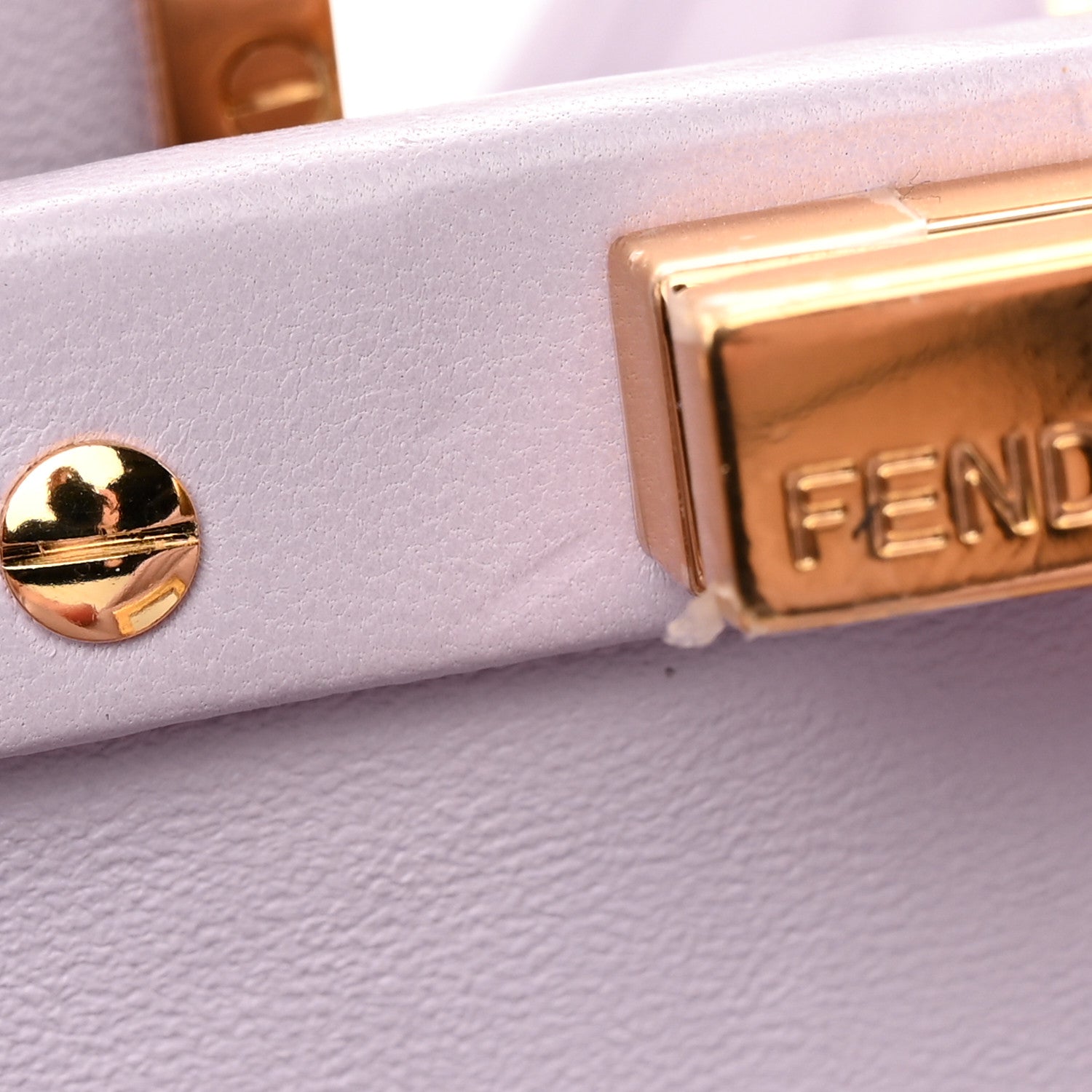 Fendi Nappa Apolo XS Peekaboo Iconic Satchel Anemone 12 of 14