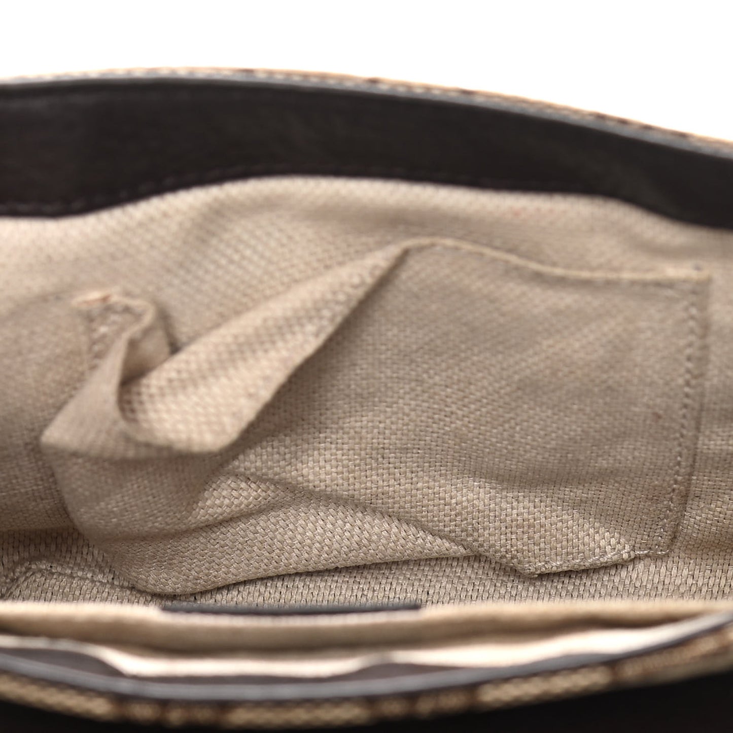 Monogram Pebbled Calfskin Web Small Dressage Shoulder Bag Dark Brown