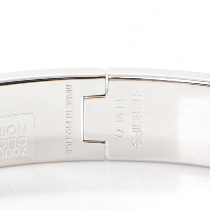 Hermes Enamel Narrow Clic Clac H Bracelet PM Black 4 of 4