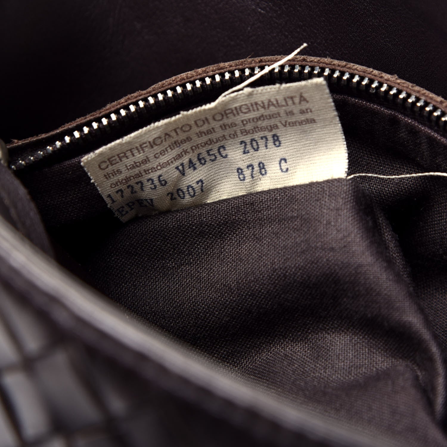 Bottega Veneta Nappa Intrecciato VN Crossbody Messenger Bag Ebano 8 of 10
