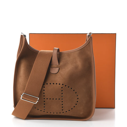 Hermes Veau Doblis Evelyne III PM Gold 10 of 10