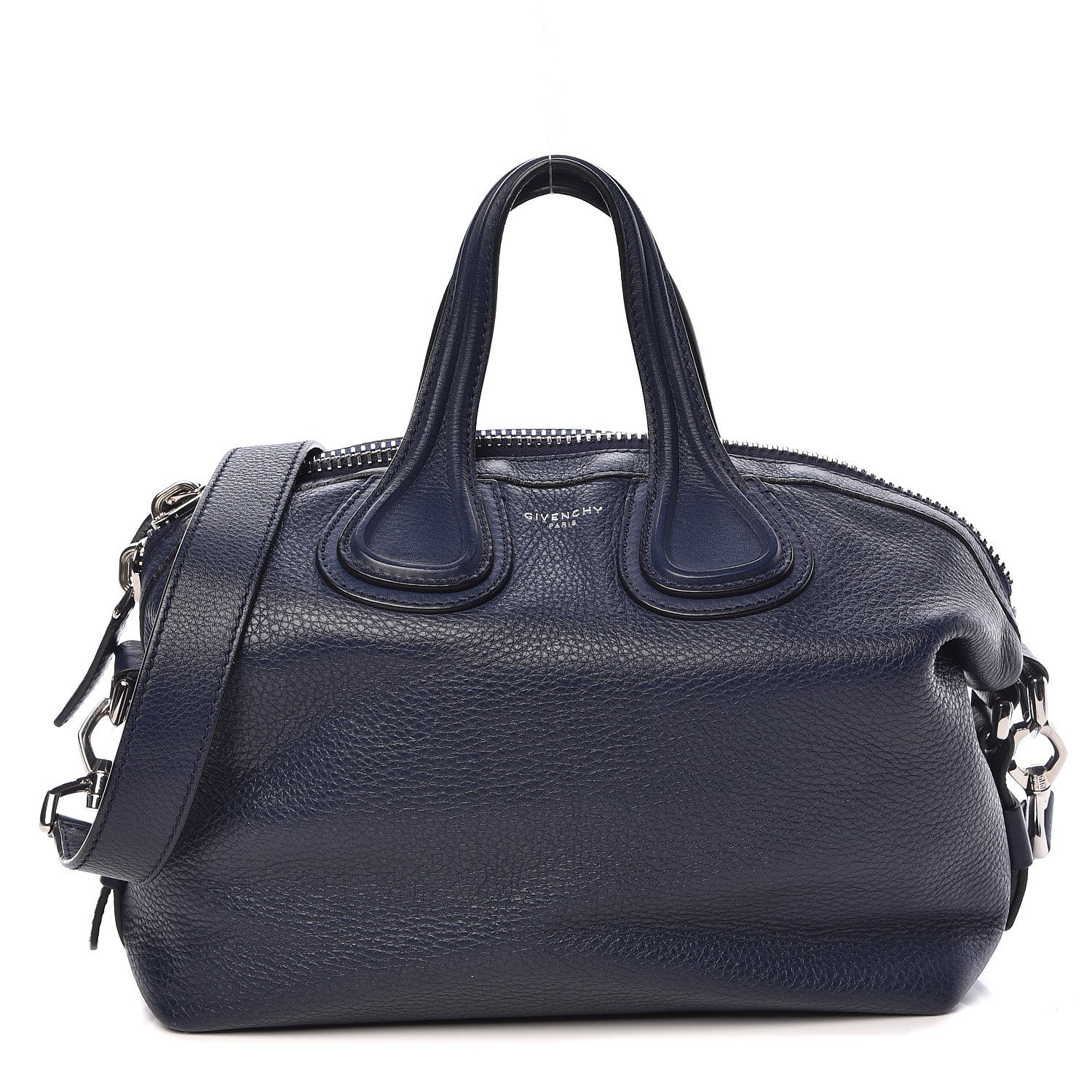 Givenchy Pebbled Calfskin Small Nightingale Navy 1 of 15