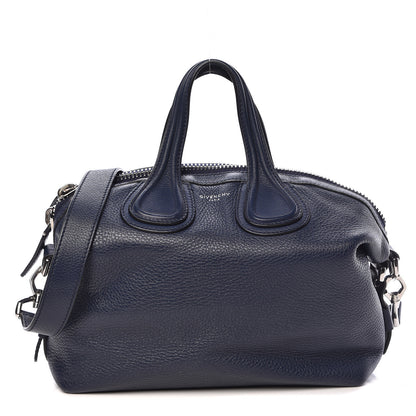 Givenchy Pebbled Calfskin Small Nightingale Navy 1 of 15