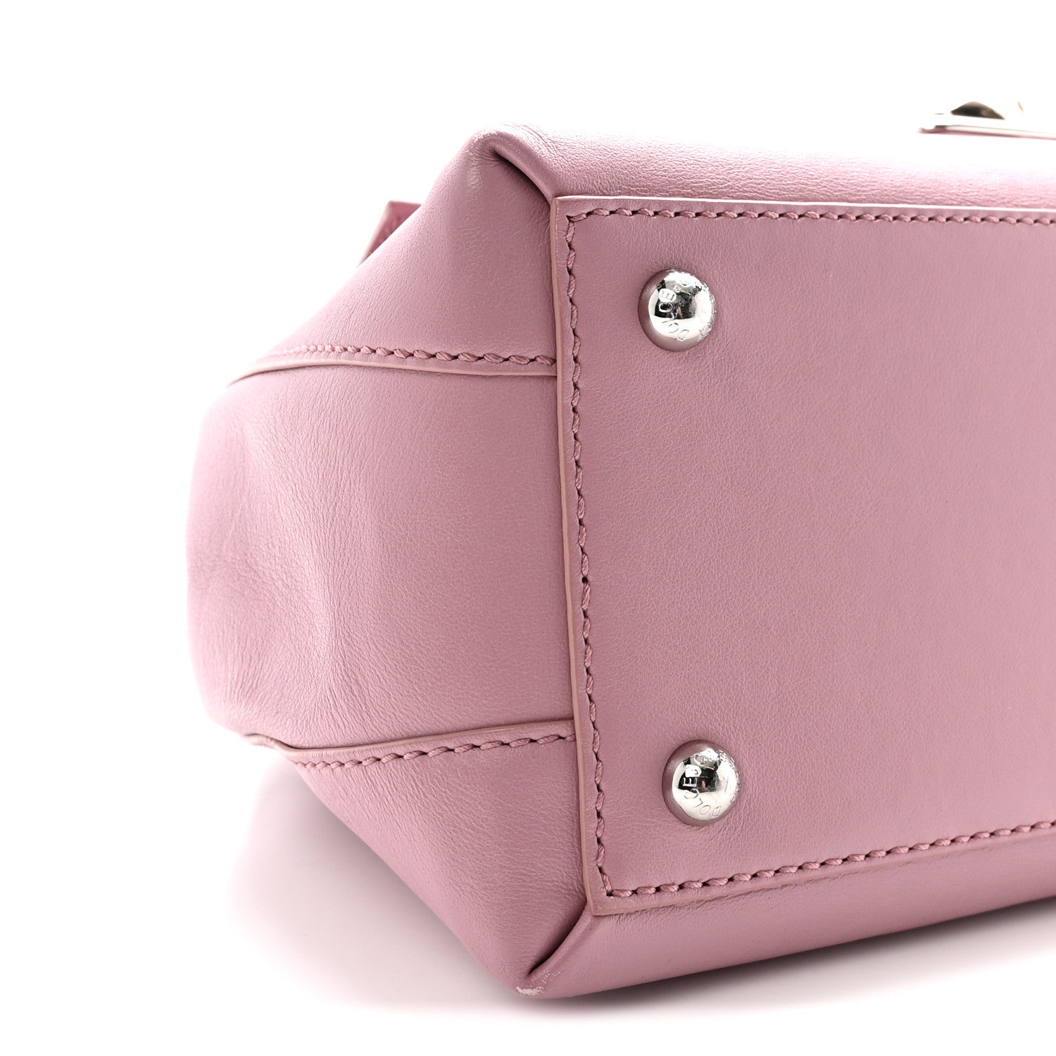 Dolce & Gabbana Calfskin Lucia Small Satchel Purple 8 of 9