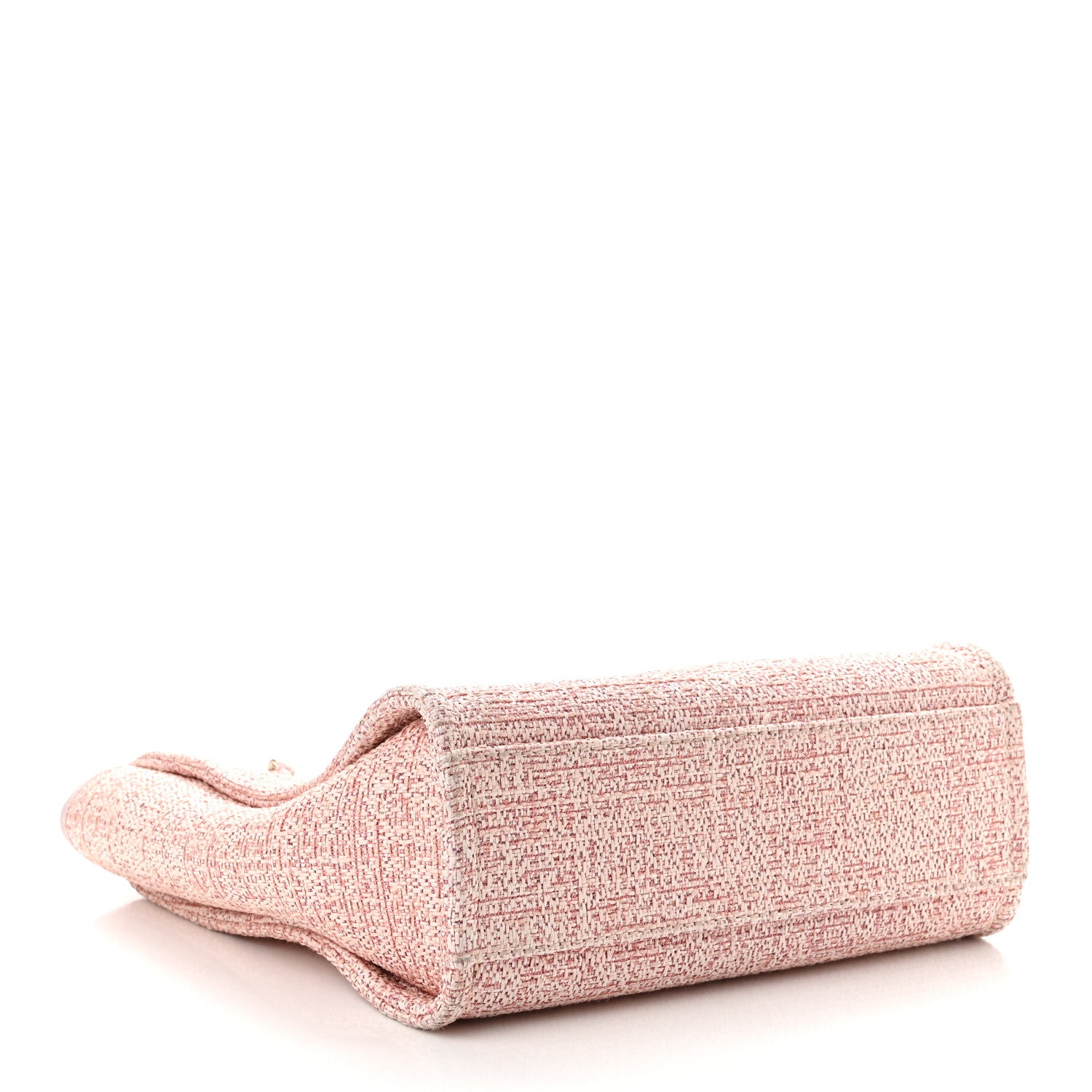 Chanel Lurex Boucle Mini Deauville Tote Pink 4 of 10