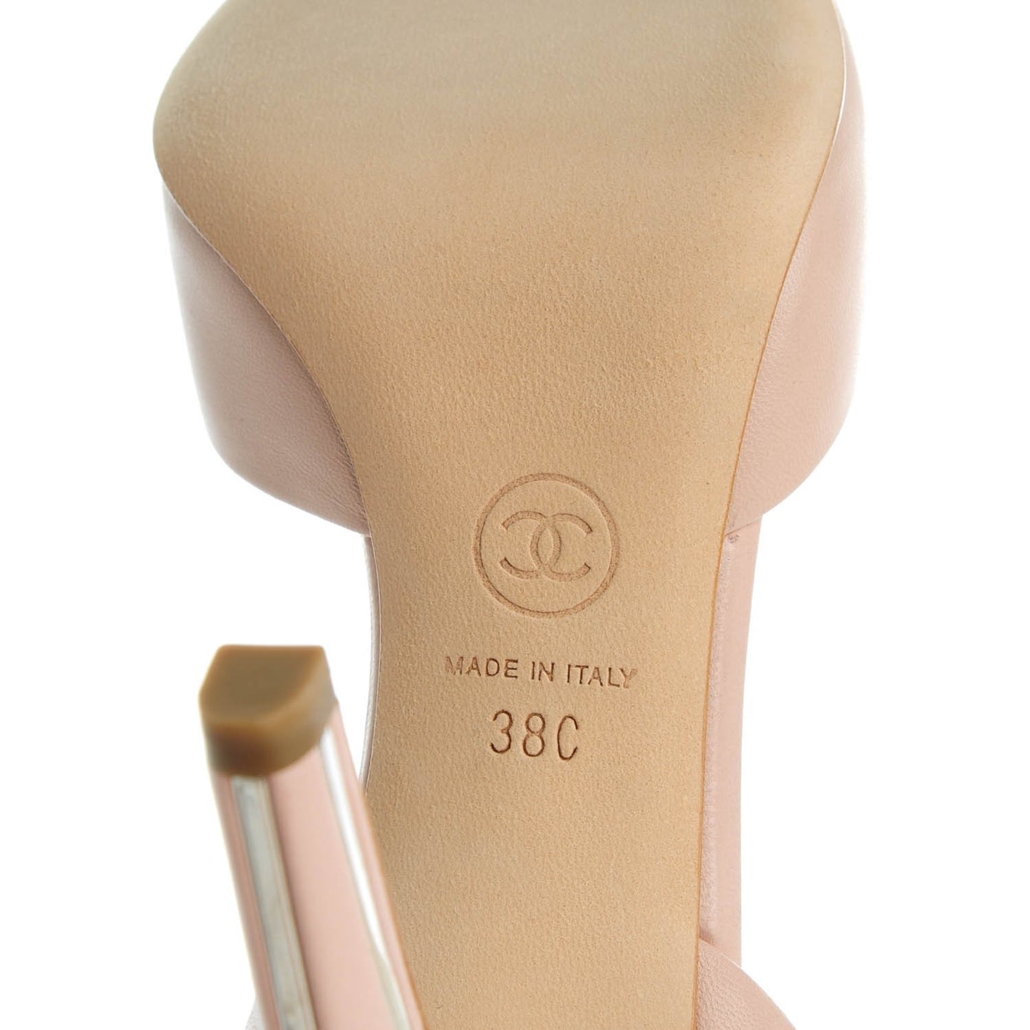 Lambskin Cap Toe CC Pumps 38 Black Pink