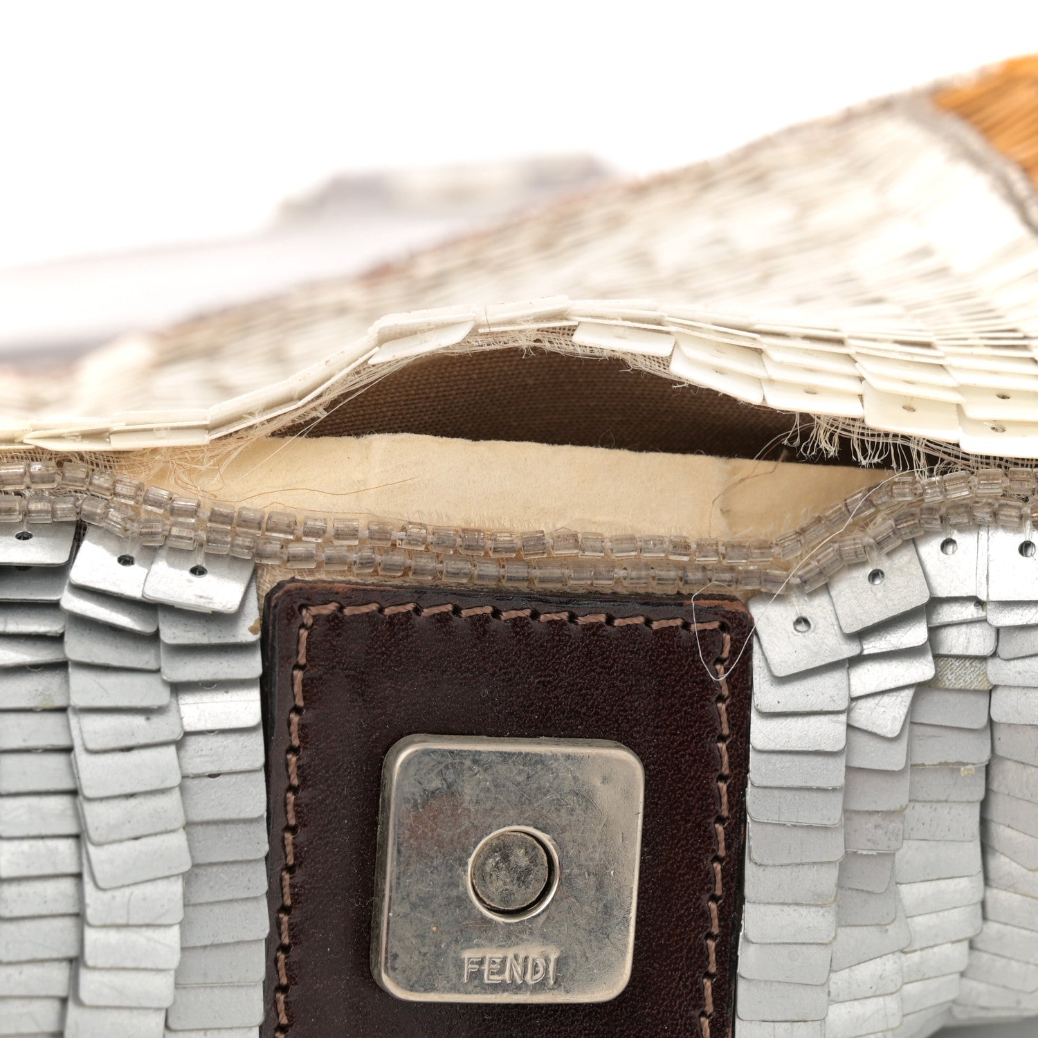 Fendi Sequin Paillettes Mama Baguette Multicolor 10 of 12