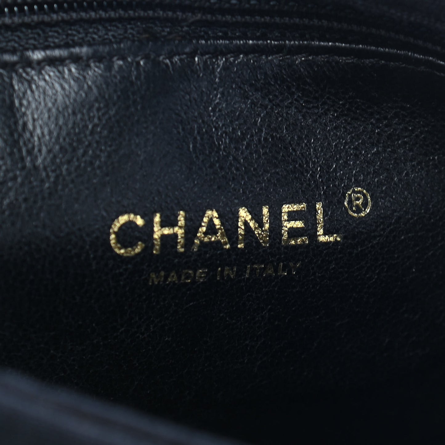 Jersey Quilted Medium Single Flap Black