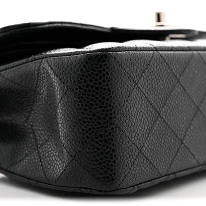 Chanel Caviar Quilted Small Double Flap Black 9 of 10
