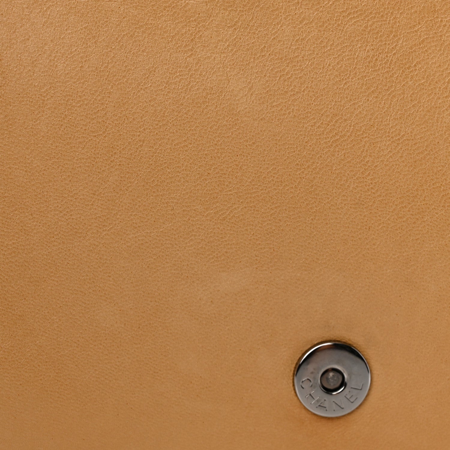 Chanel Lambskin Quilted Messenger Flap Beige 14 of 19