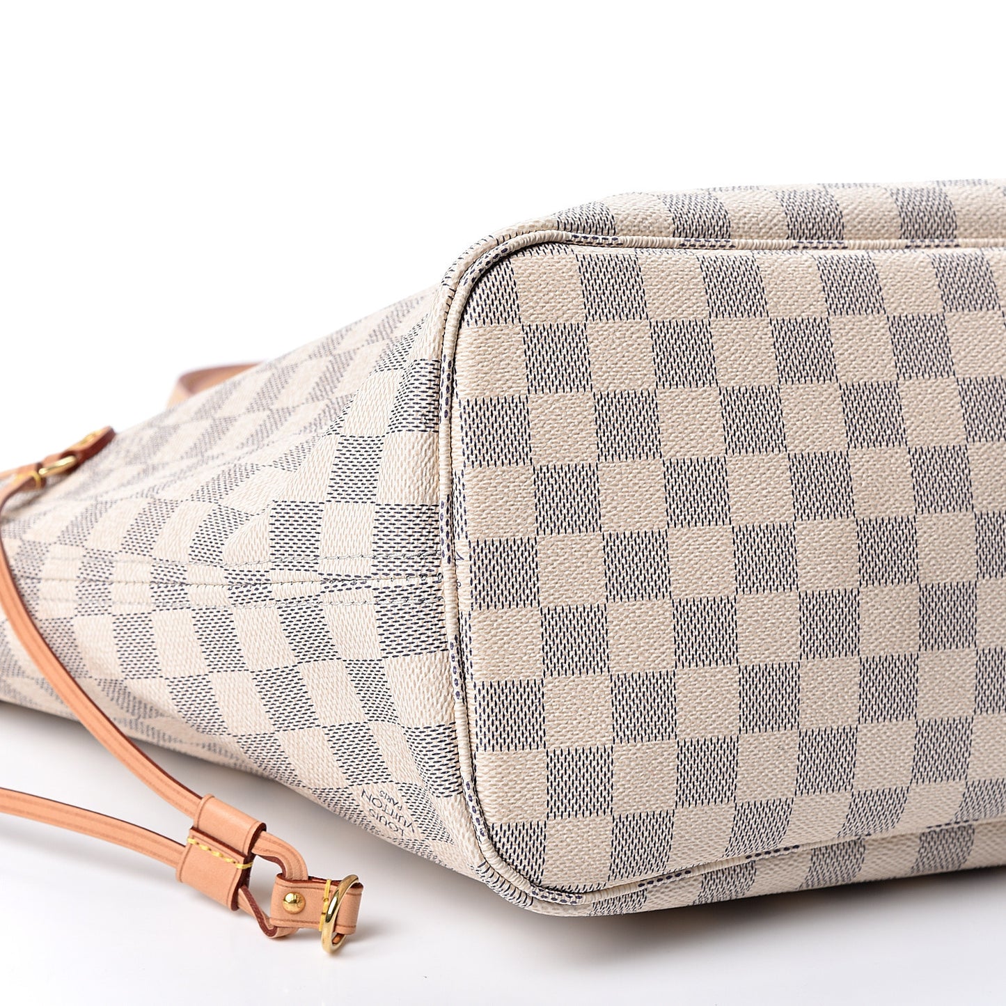 Damier Azur Neo Neverfull MM Rose Ballerine