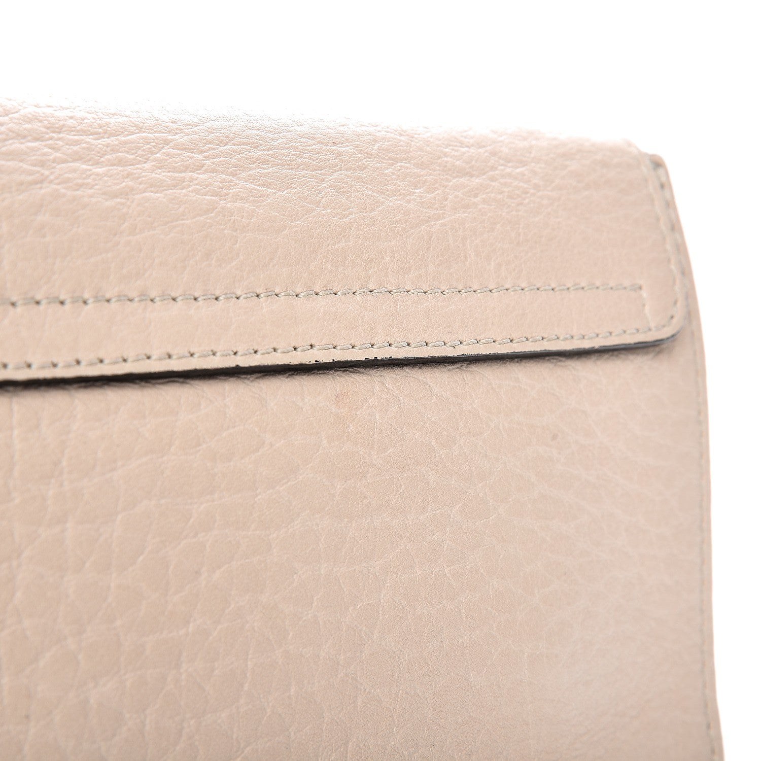 Chloe Grained Calfskin Mini Sally Flap Bag Beige 11 of 13