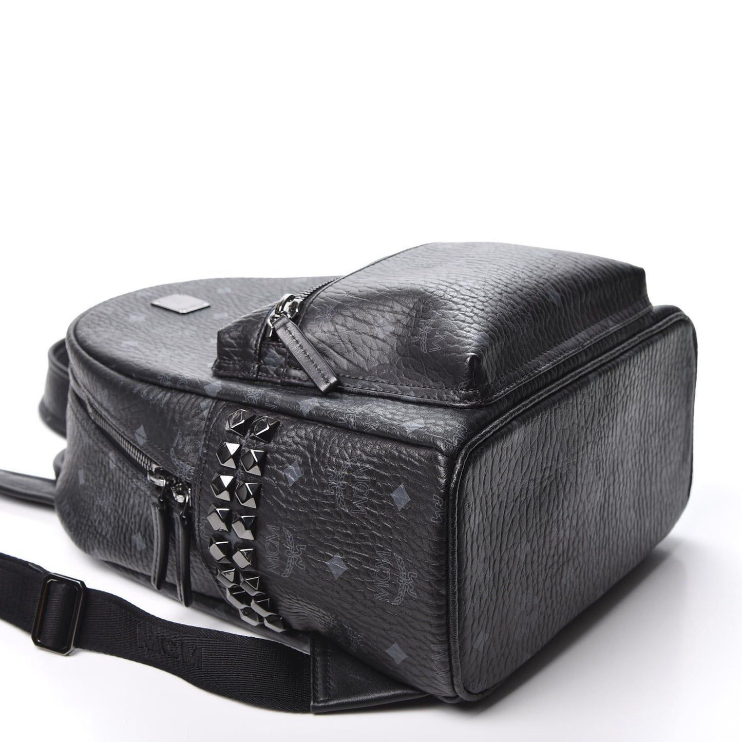 Visetos Small Side Stud Stark Backpack Black