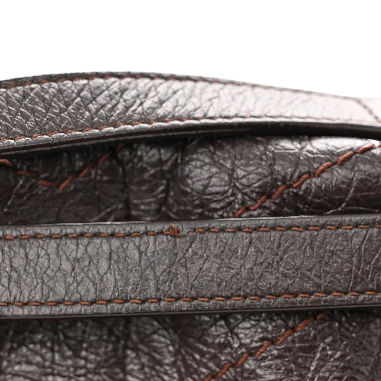 Saint Laurent Crinkled Calfskin Matelasse Monogram Large Niki Chain Satchel Tulip 11 of 12