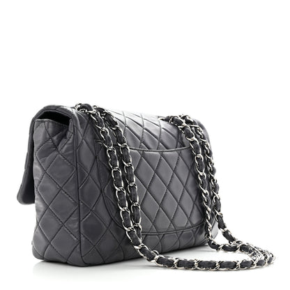 Chanel Lambskin Quilted Jumbo Single Flap Anthracite 3 of 12