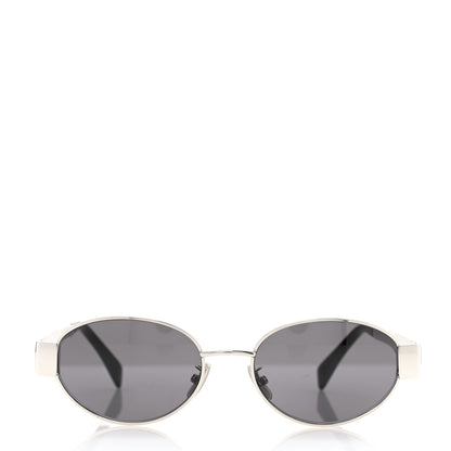 Celine Metal Triomphe 01 Sunglasses CL40235U Silver Black 2 of 6