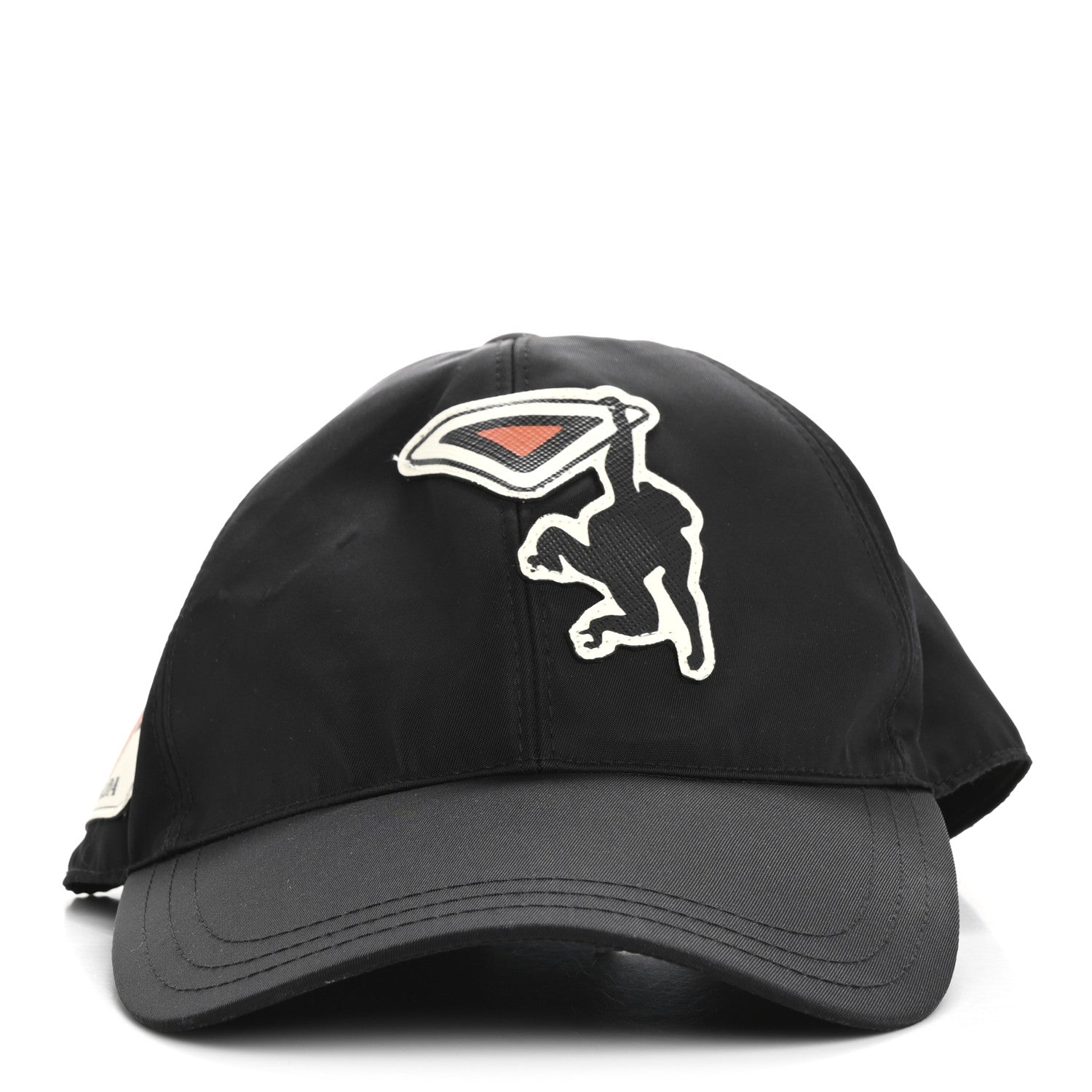 Prada Nylon Baseball Monkey Cap M Black 1712466 – FASHIONPHILE