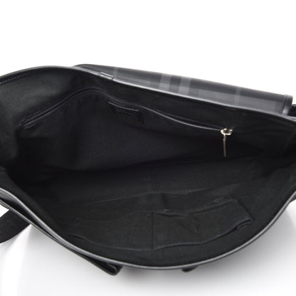 Burberry Nylon Smoked Check Messenger Bag 5 of 12