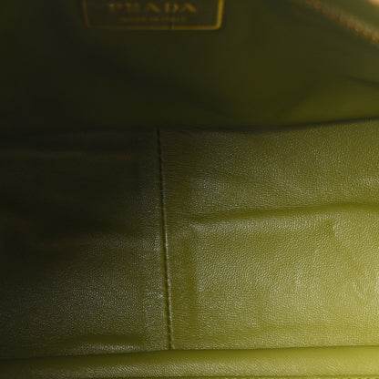 Prada Soft Calfskin Medium Aimee Shoulder Bag Pistachio 5 of 10