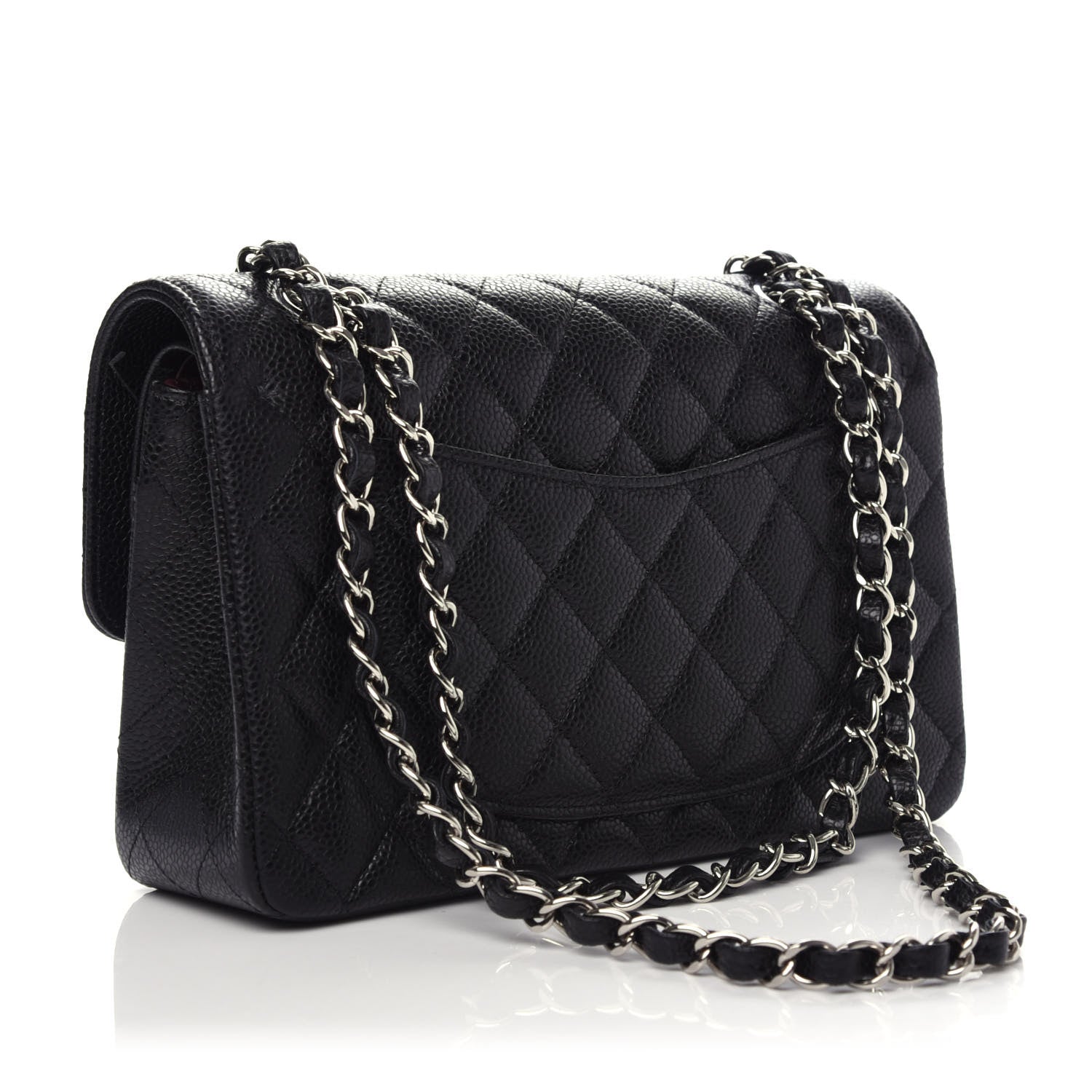 Chanel Caviar Quilted Small Double Flap Black 3 of 9