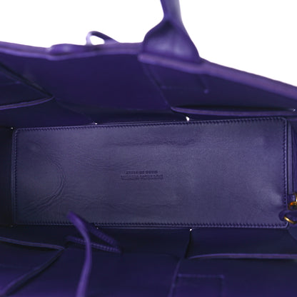 Bottega Veneta Smooth Calfskin Intrecciato Small Arco Tote Unicorn 6 of 9
