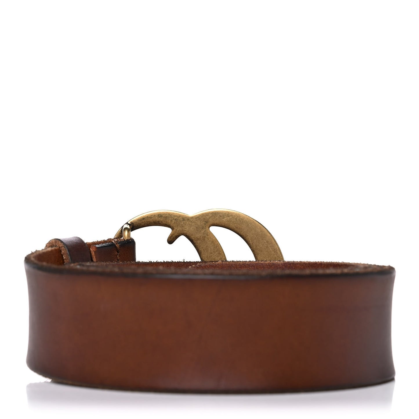 Faded Calfskin Double G Belt 90 36 Cuir