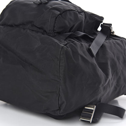 Prada Tessuto Nylon Montagna Double Buckle Backpack Black 8 of 9