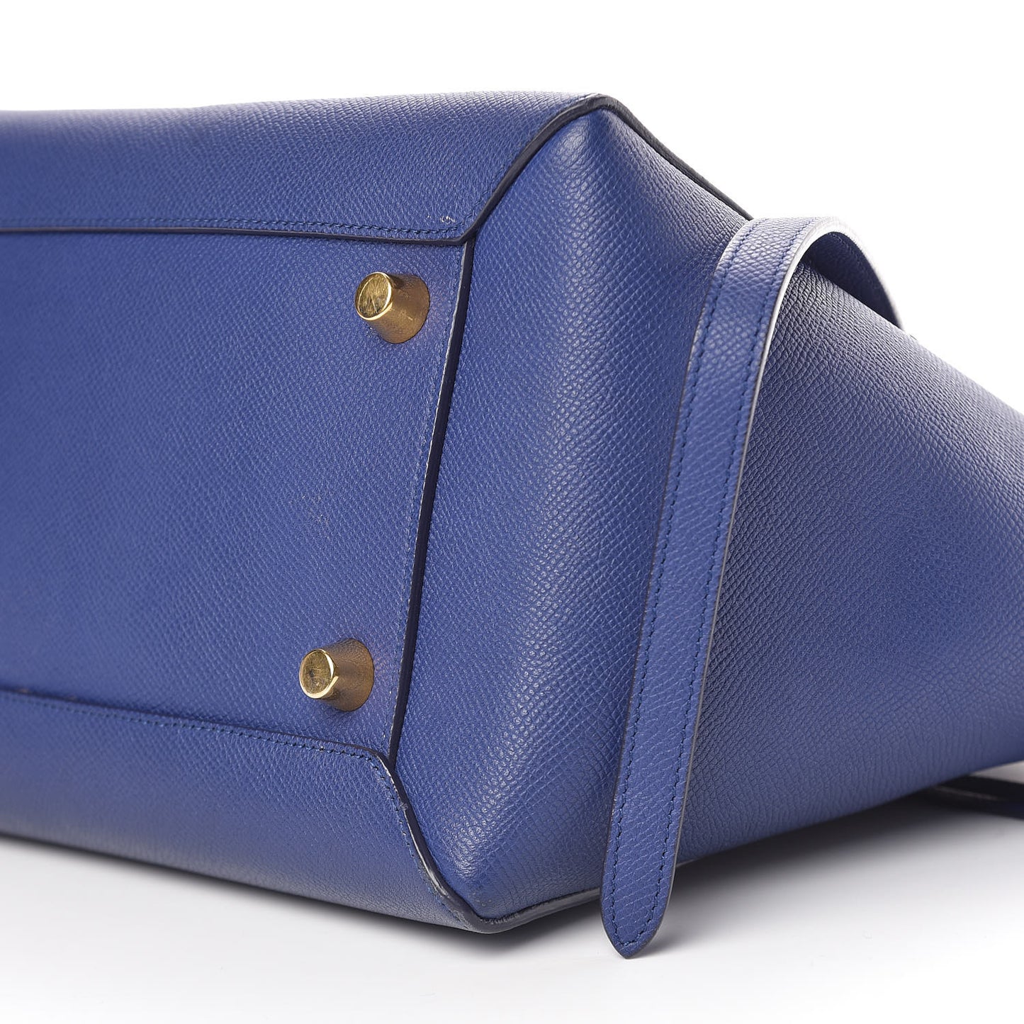 Grained Calfskin Mini Belt Bag Indigo