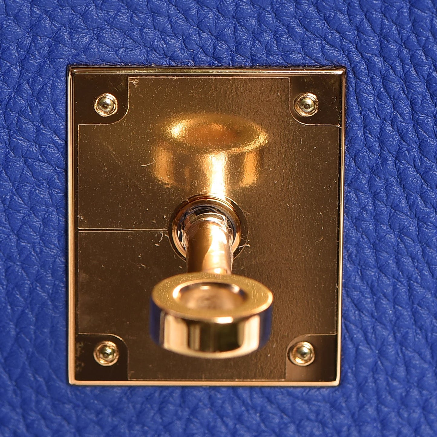 Togo Birkin 35 Bleu Electrique