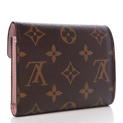 Louis Vuitton Monogram Victorine Wallet Rose Ballerine 3 of 8