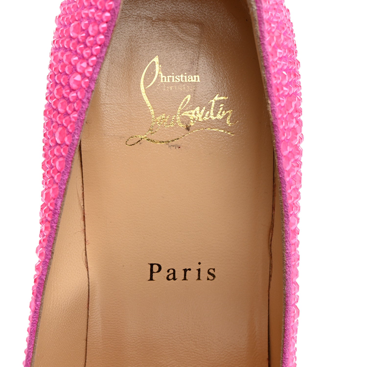 Christian Louboutin Crystal Strass So Kate 100 Pumps 39.5 6 of 7