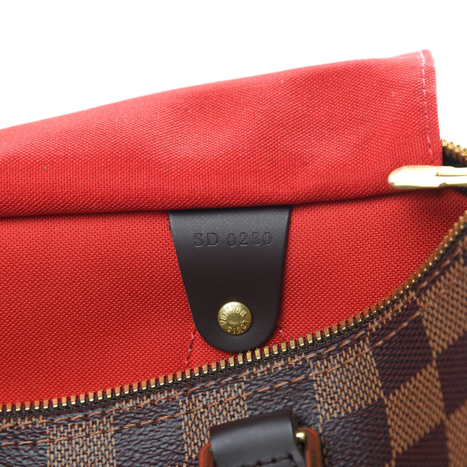Louis Vuitton Damier Ebene Speedy Bandouliere 30 8 of 11