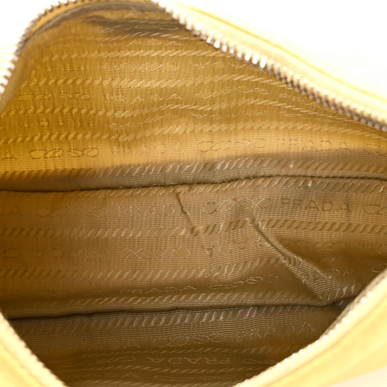 Prada Nylon Saffiano Re-Edition 2005 Shoulder Bag Ananas 5 of 10