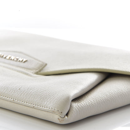 Givenchy Sugar Goatskin Medium Antigona Envelope Clutch Ivory 6 of 8
