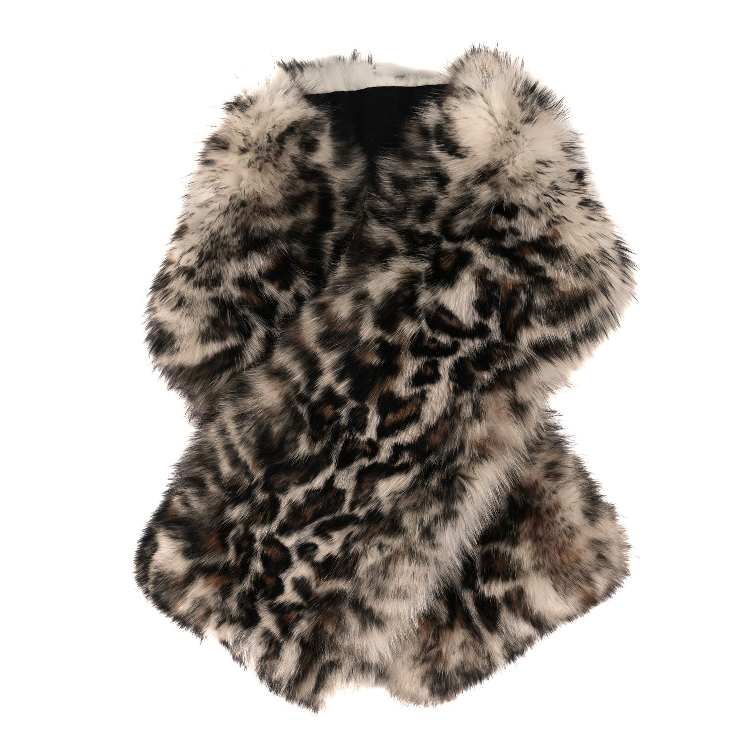 Louis Vuitton LV Fox Fur Monogram Scarf 1 of 3