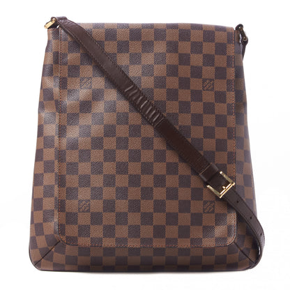 Louis Vuitton Damier Ebene Musette GM 1 of 9