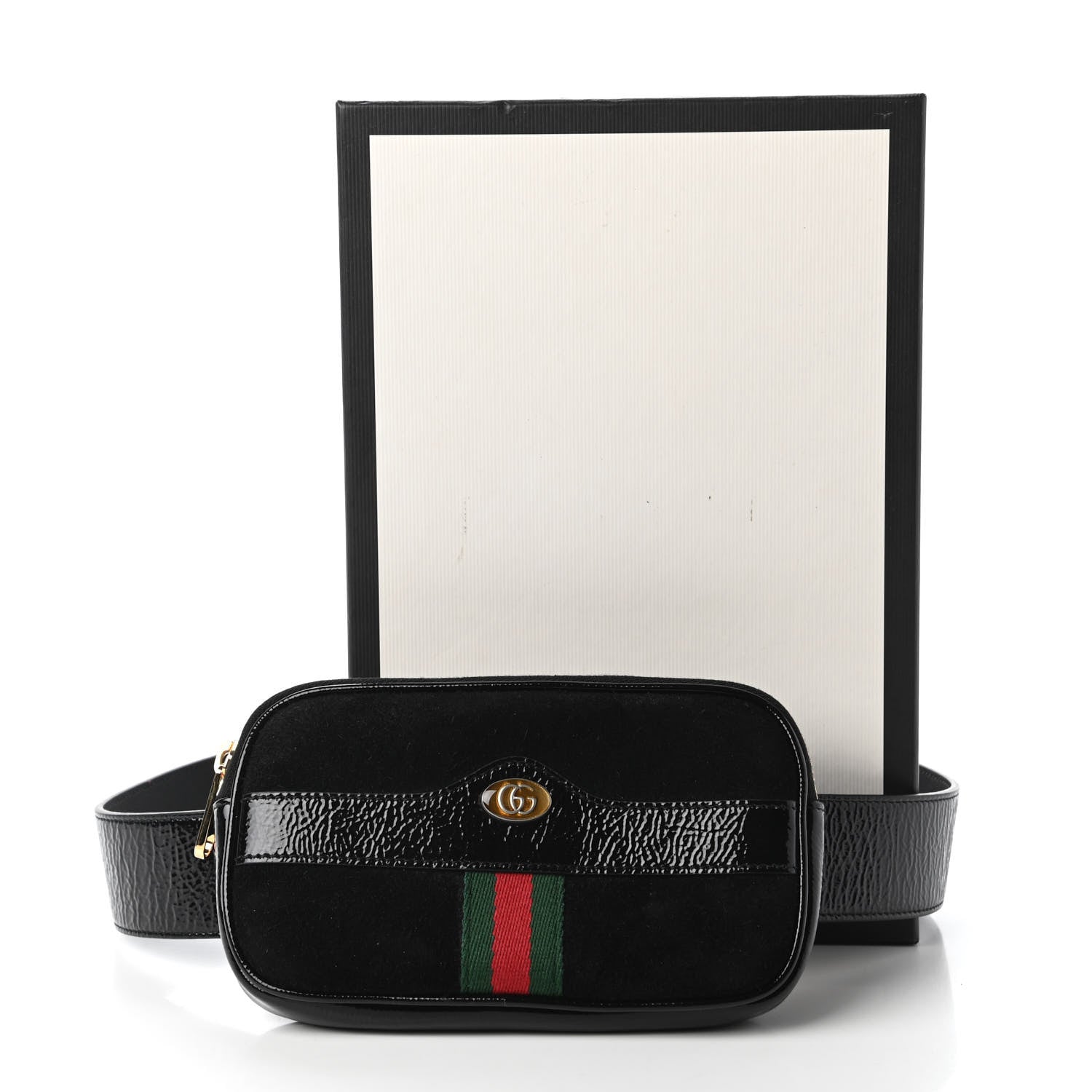 Gucci Suede Patent Ophidia Belted iPhone Case 85 34 Black 12 of 12