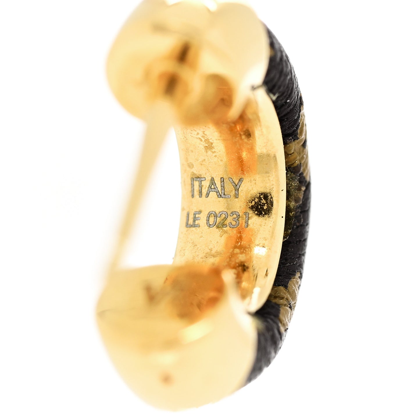 Monogram Wild Mini Hoop Earrings
