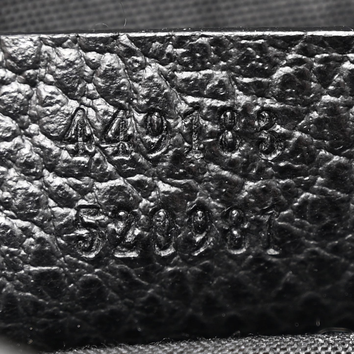 Nylon Monogram Mini Flat Messenger Bag Black