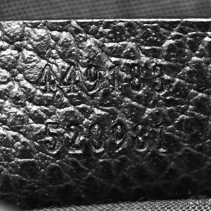 Gucci Nylon Monogram Mini Flat Messenger Bag Black 7 of 10