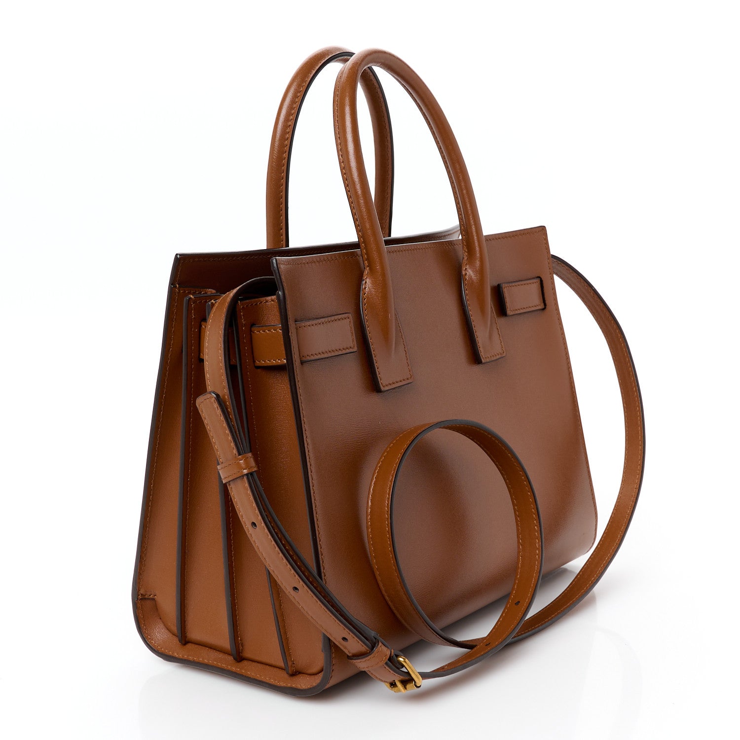 Saint Laurent Calfskin Baby Sac De Jour Natural Dark 3 of 11