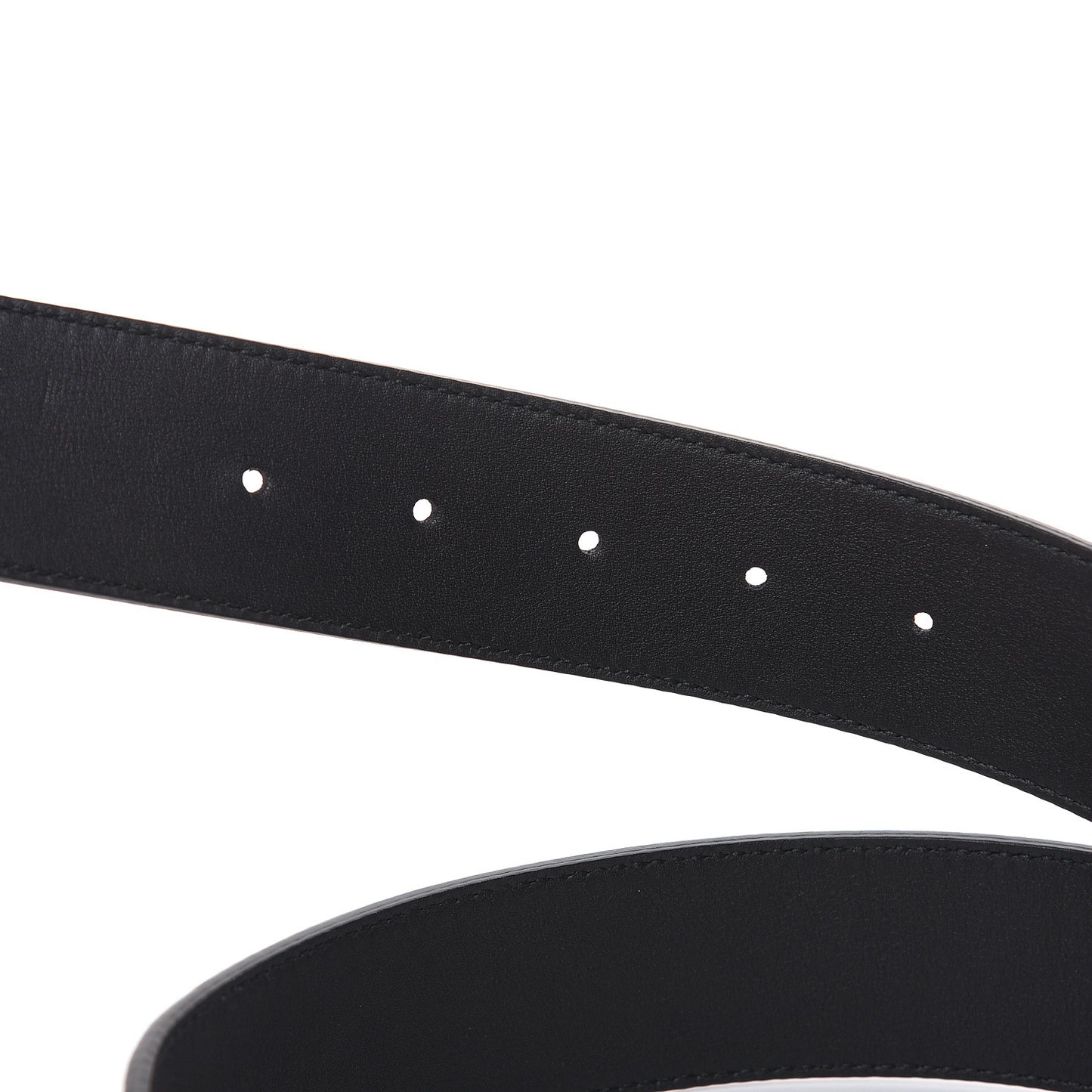 Textured Calfskin Double G 40mm Belt 95 38 Black