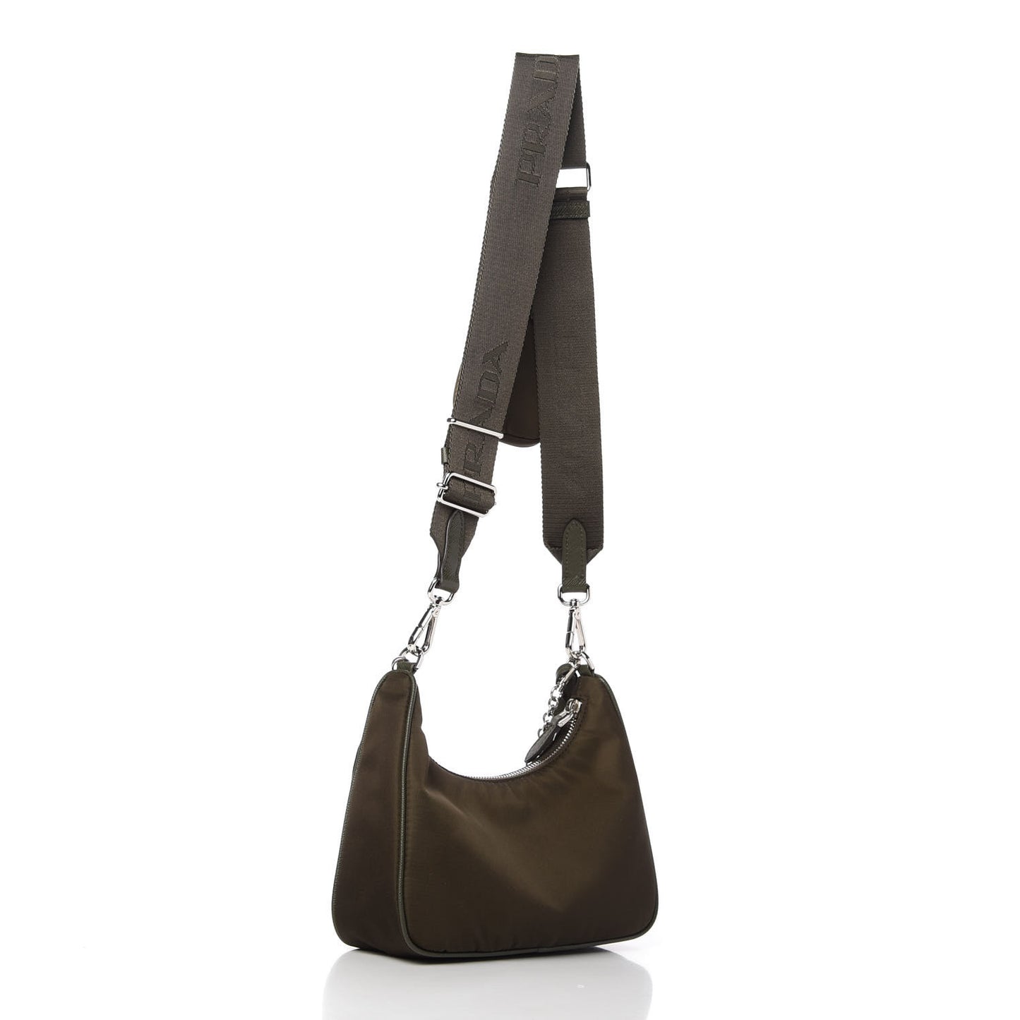 Tessuto Nylon Saffiano Re-Edition 2005 Shoulder Bag Mimetico