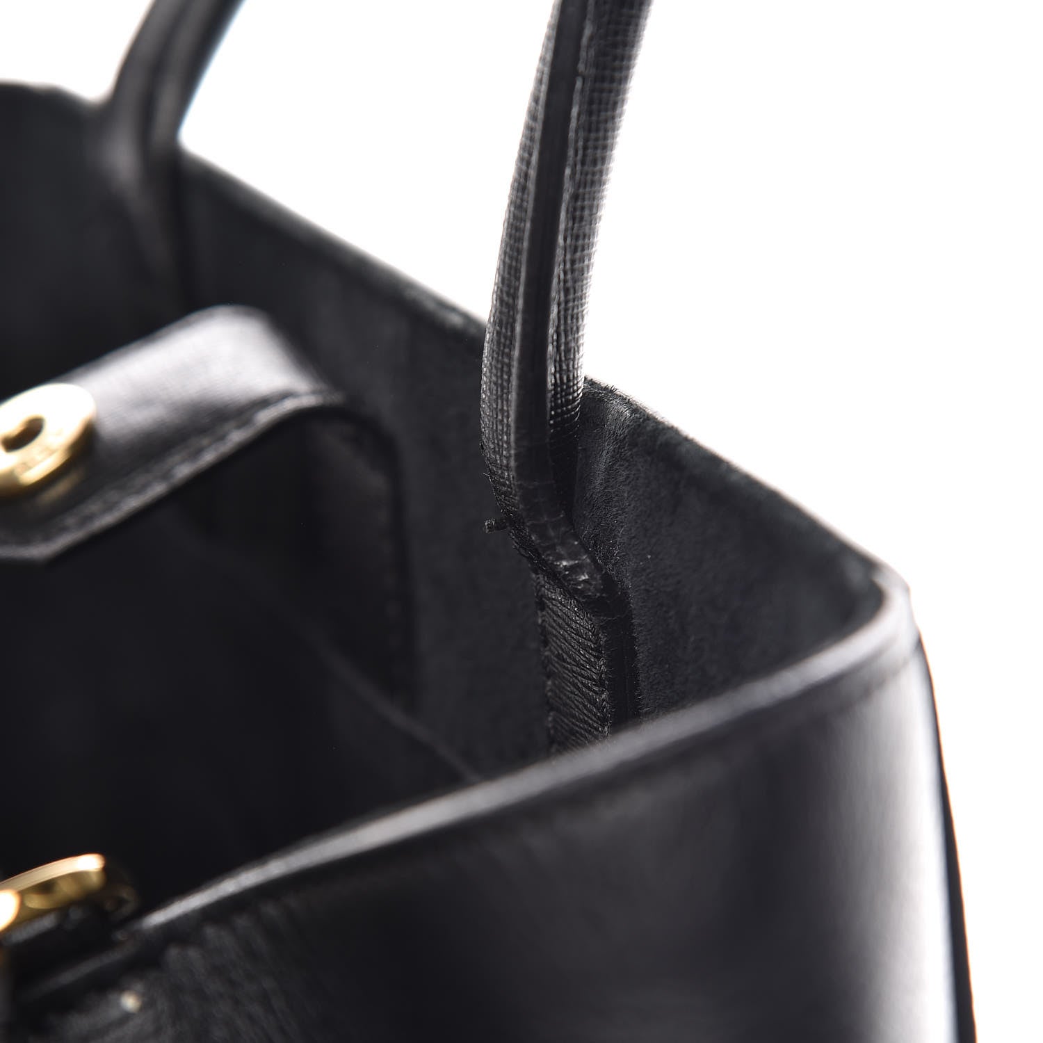 Fendi Vitello Elite Regular 2Jours Tote Black 10 of 18