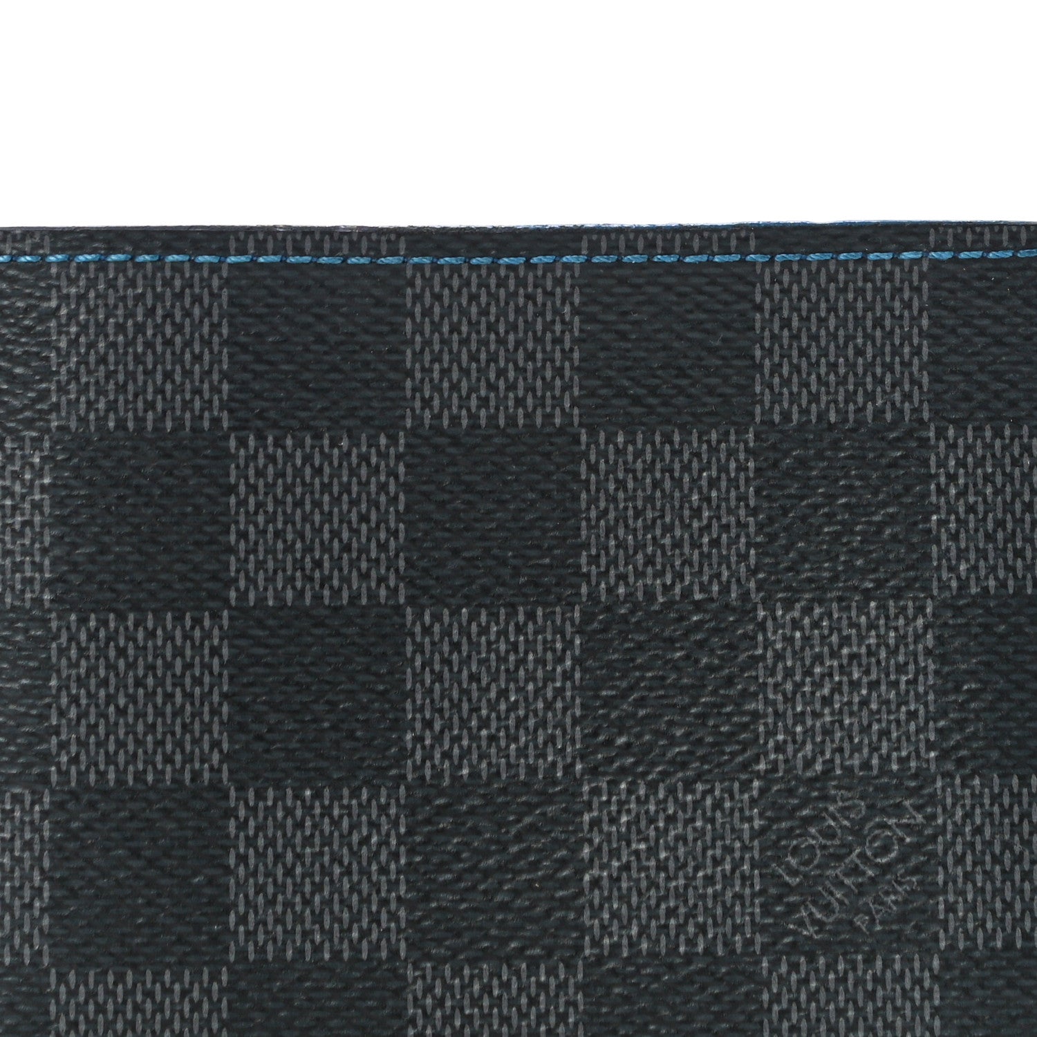 Louis Vuitton Damier Graphite Slender Wallet Blue 7 of 10