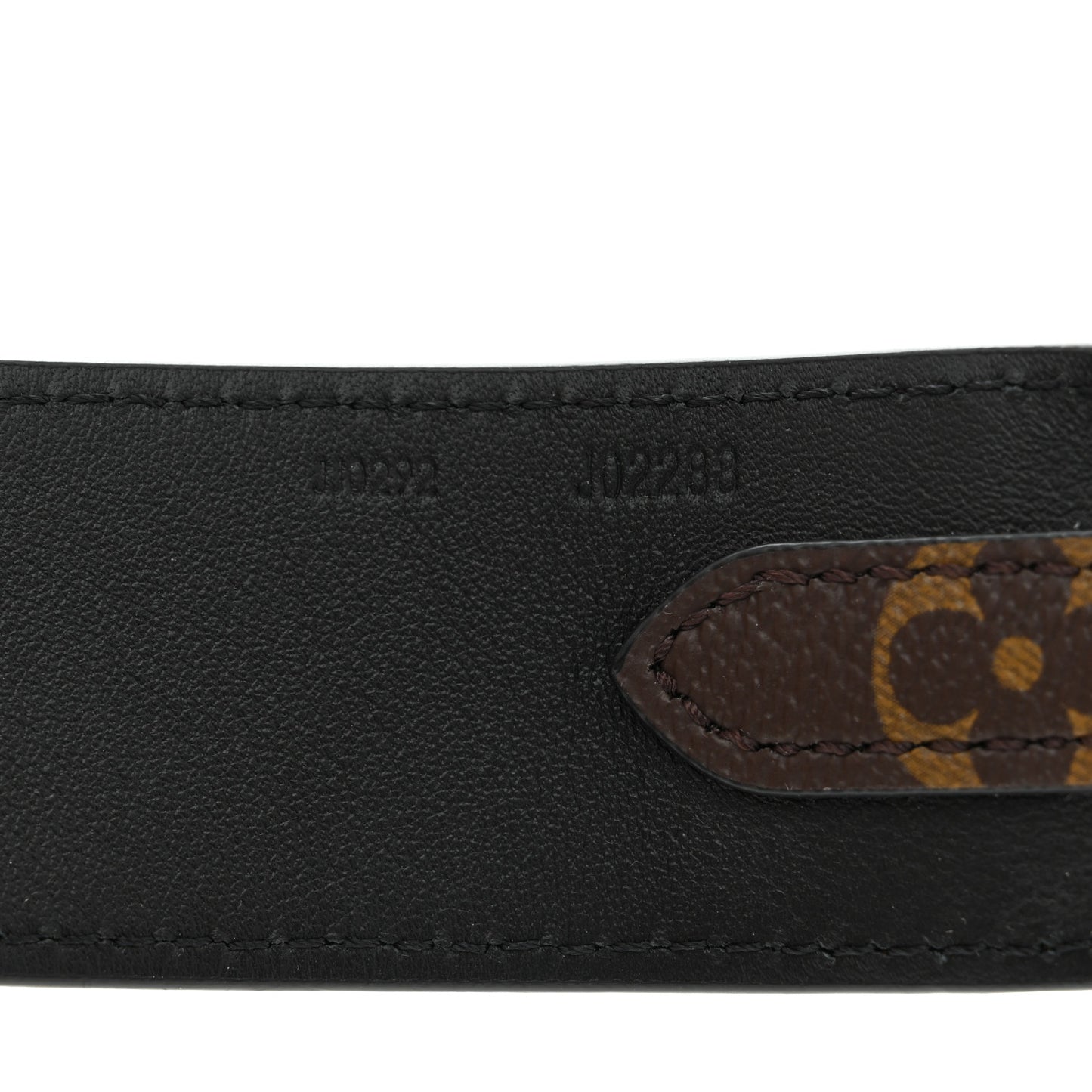 Monogram Bandouliere Shoulder Strap Black