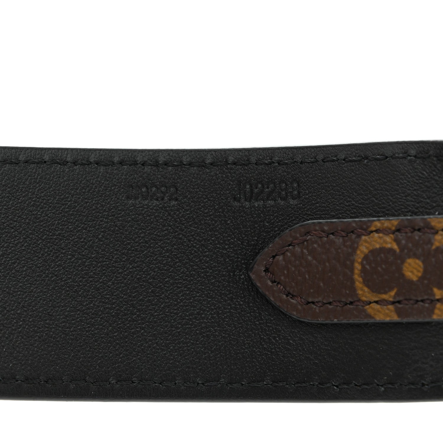 Louis Vuitton Monogram Bandouliere Shoulder Strap Black 5 of 5