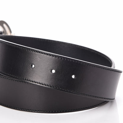 Gucci Calfskin Interlocking G 40mm Belt 85 34 Black 4 of 5